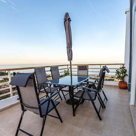 House With 3 Bedrooms In Rhodes Greece With Wonderful Sea View Furnished Terrace And Wifi 800 M From The Beach Feriehus Archangelos (Rhodes)