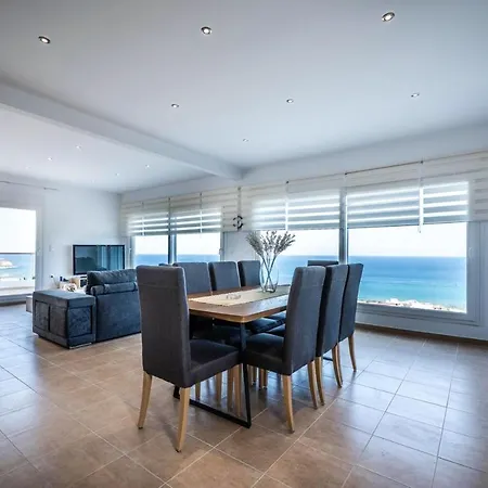 House With 3 Bedrooms In Rhodes Greece With Wonderful Sea View Furnished Terrace And Wifi 800 M From The Beach Feriehus